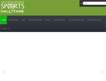 Tablet Screenshot of laredosportshalloffame.com